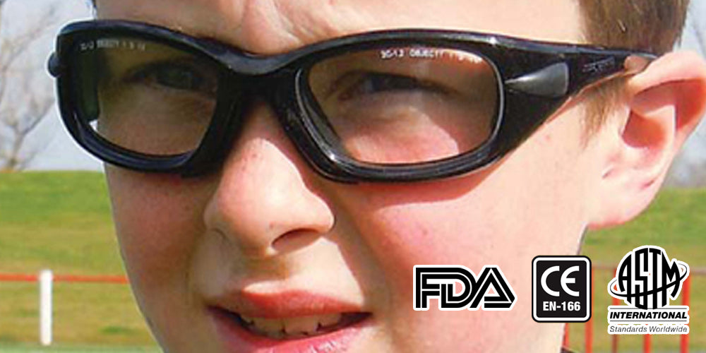 Prescription Sports Glasses - Kids & Adults, 4 sizes, Progear Official