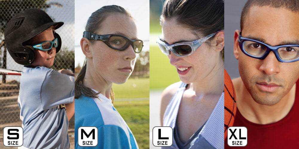 Sports Rx Glasses Kids Adults 4 sizes Progear Official