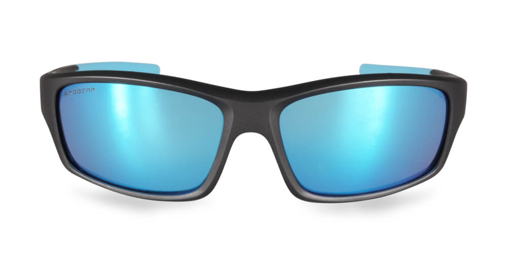 Wraparound Prescription Sunglasses - Gunmetal | PROGEAR | Small Size |  | Wrap Around Sunglasses | Prescription Wraparound Sunglasses