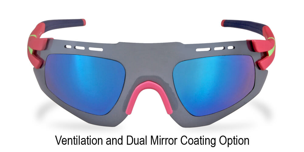 PROGEAR® Sportshades | Sprinter S-1284 Cycling Sunglasses (M) | 5 Colors